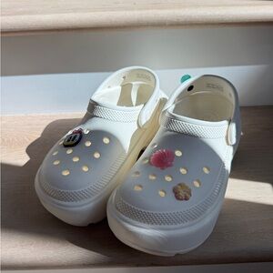 Platform Crocs